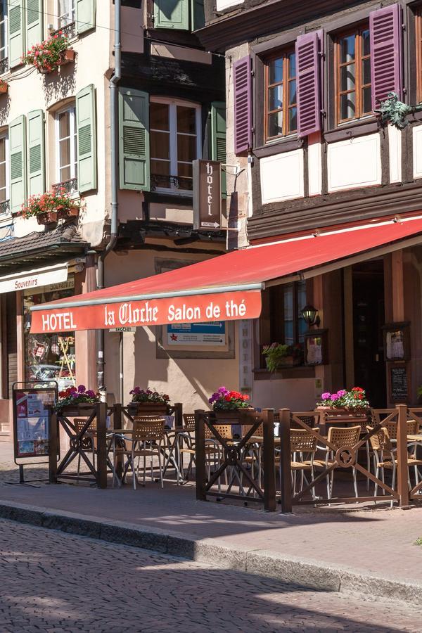 Logis Hotel De La Cloche Obernai Exterior foto