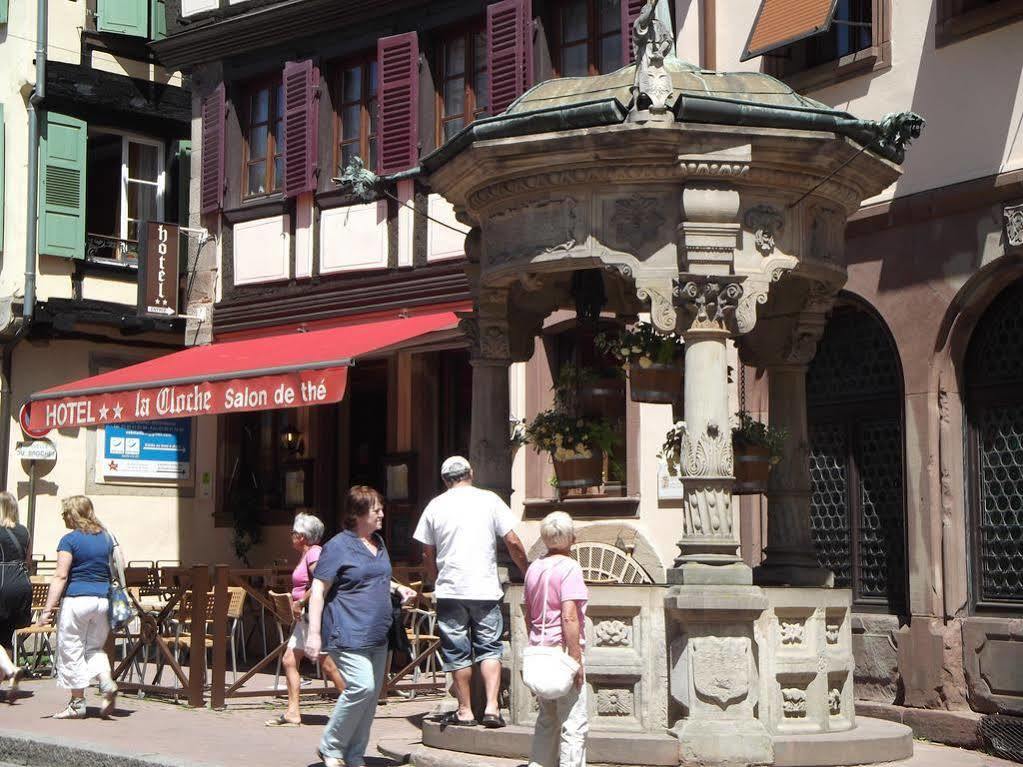 Logis Hotel De La Cloche Obernai Exterior foto