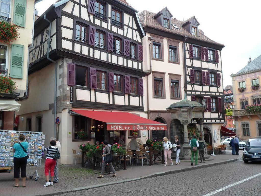 Logis Hotel De La Cloche Obernai Exterior foto