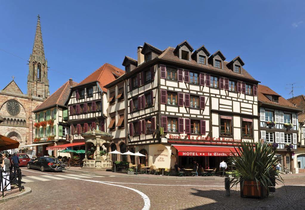 Logis Hotel De La Cloche Obernai Exterior foto